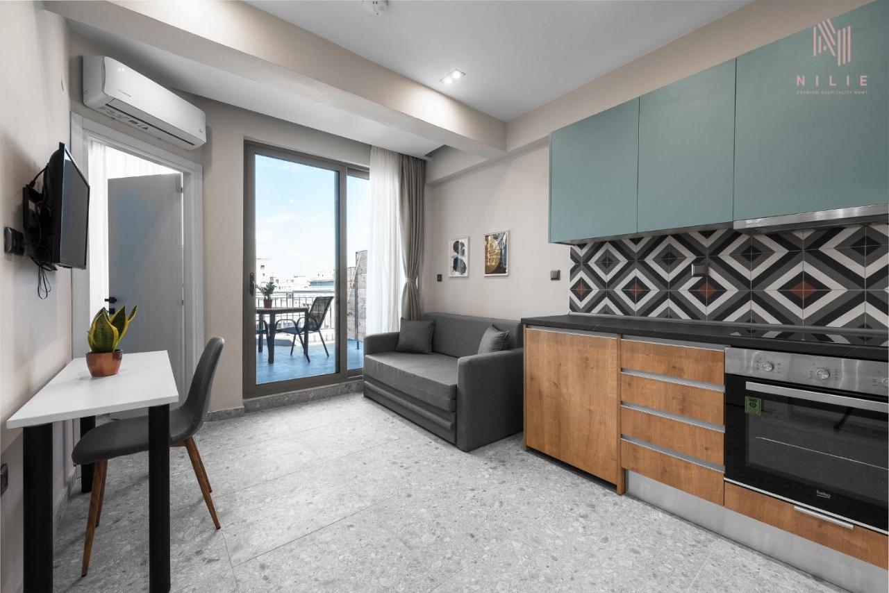The Skysphere, Nilie Hospitality Mgmt Apartment เทสซาโลนิกิ ภายนอก รูปภาพ