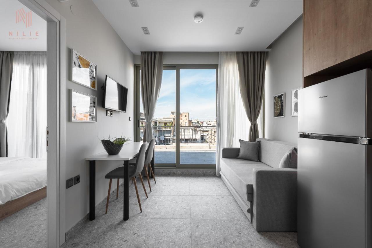 The Skysphere, Nilie Hospitality Mgmt Apartment เทสซาโลนิกิ ภายนอก รูปภาพ