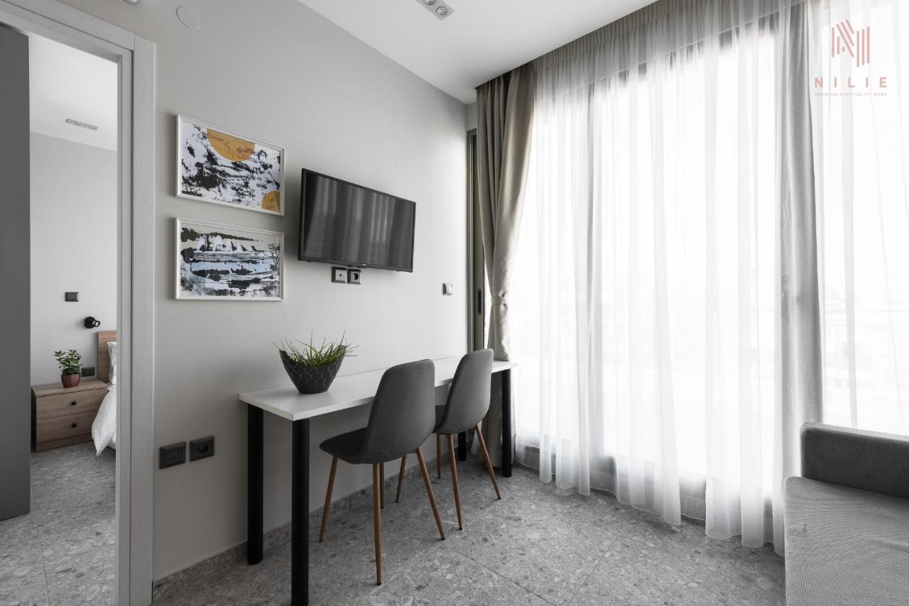 The Skysphere, Nilie Hospitality Mgmt Apartment เทสซาโลนิกิ ภายนอก รูปภาพ