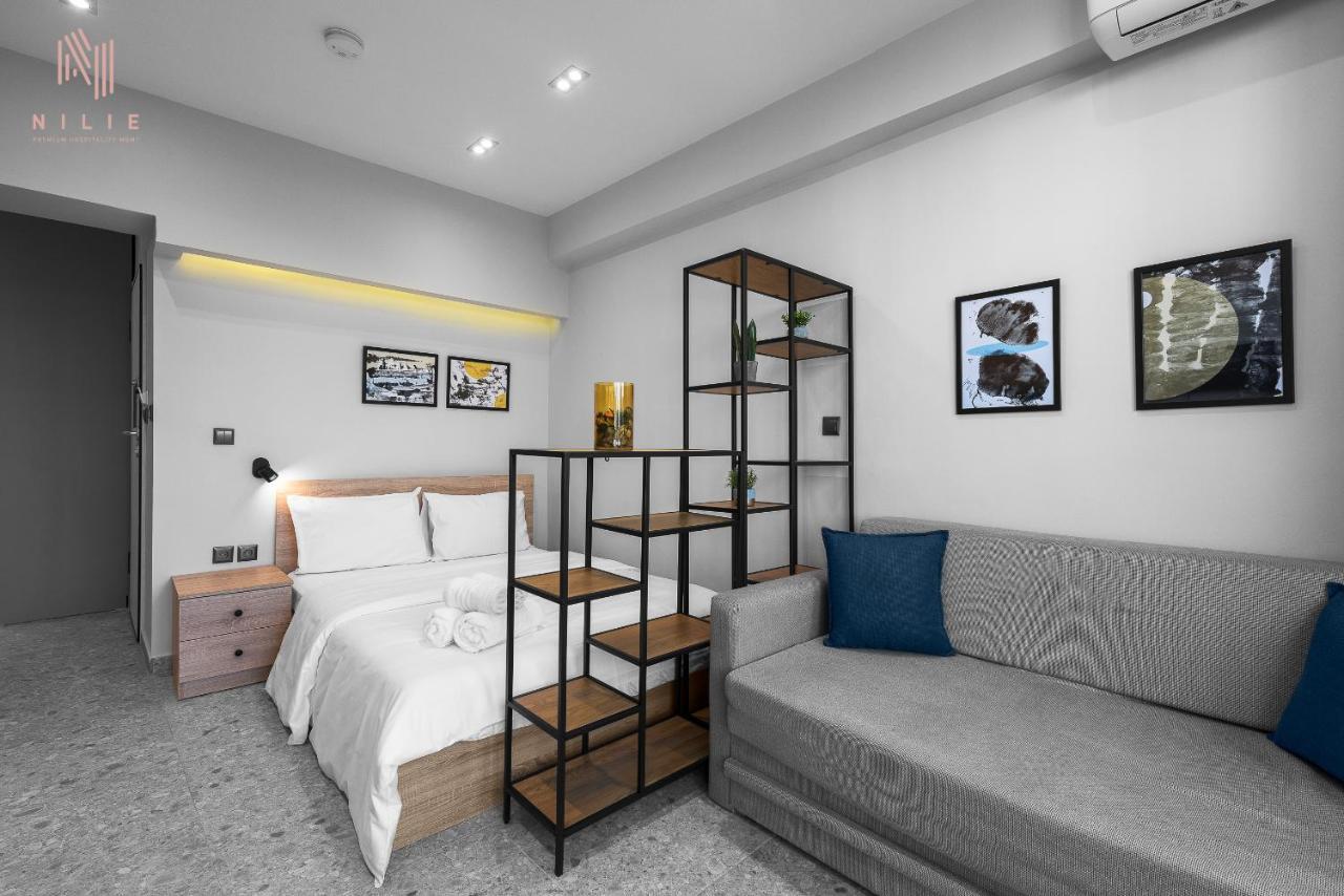 The Skysphere, Nilie Hospitality Mgmt Apartment เทสซาโลนิกิ ภายนอก รูปภาพ