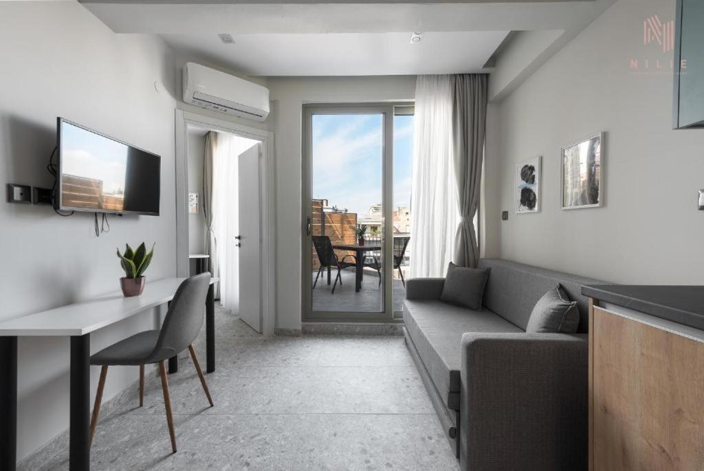 The Skysphere, Nilie Hospitality Mgmt Apartment เทสซาโลนิกิ ภายนอก รูปภาพ